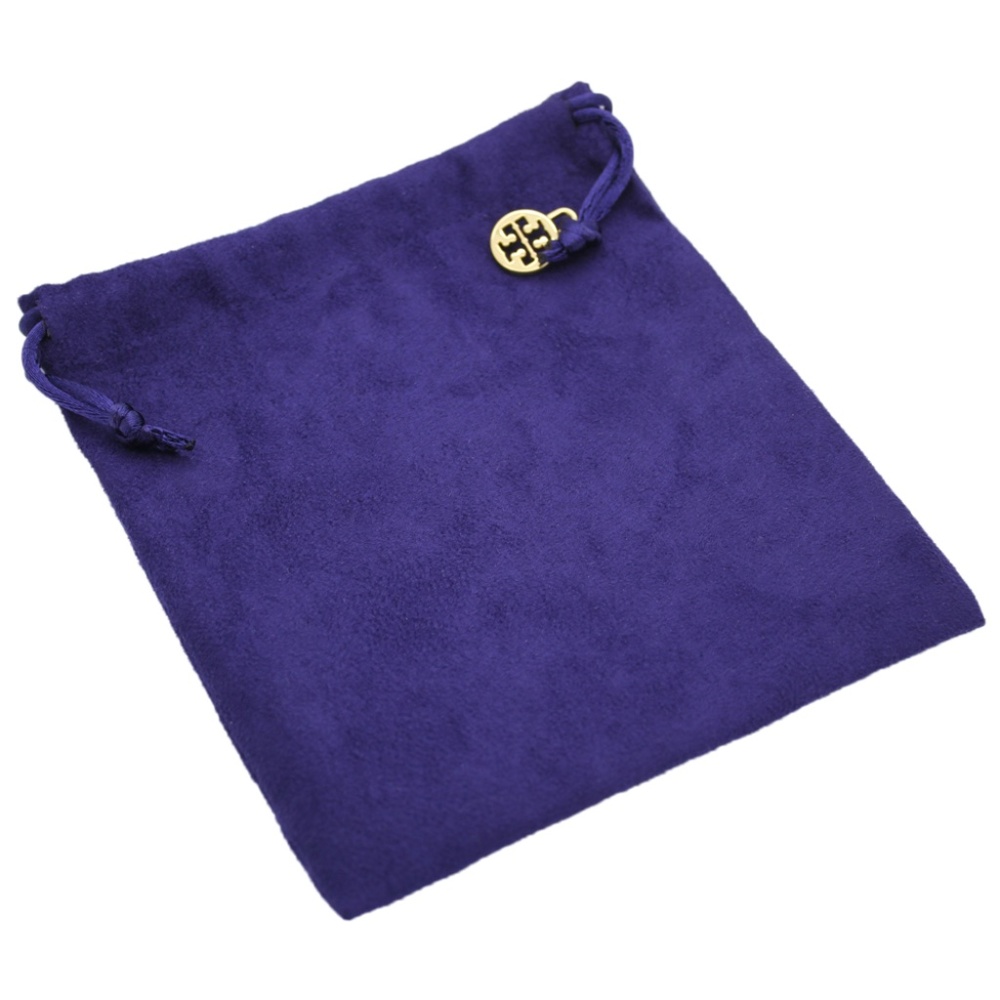 Tory Burch Velvet Storage Pouch, Purple